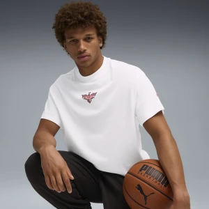 Zdjęcie produktu PUMA Męska koszulka do koszykówki Melo Alwayz On 1, Odzież, Biały