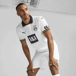 PUMA Męska koszulka dodatkowa Borussia Dortmund 24/25, Odzież, Biały,