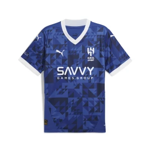 PUMA Męska koszulka domowa Al Hilal Saudi F.C. 24/25, Akcesoria, Niebieski,