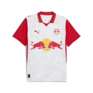 PUMA Męska koszulka domowa FC Czerwony Bull Salzburg 25/26, Akcesoria, Biały,
