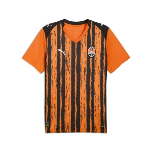 PUMA Męska koszulka domowa FC Shakhtar Donetsk 25/26, Akcesoria, Pomarańczowy,