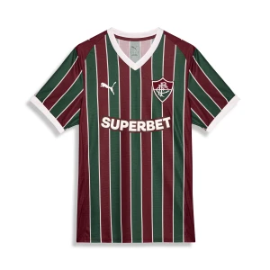 PUMA Męska koszulka domowa Fluminense Torcedor 2026, Akcesoria, Czerwony,