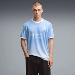 PUMA Męska koszulka domowa Manchester City 26/27, Odzież, Niebieski,