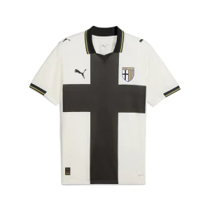 PUMA Męska koszulka domowa Parma Calcio, Akcesoria, Biały,