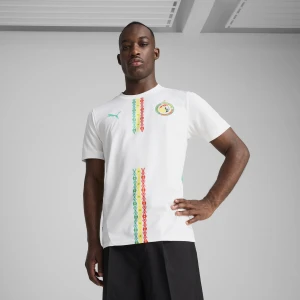 PUMA Męska koszulka domowa Senegal 2025, Odzież, Biały,
