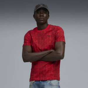 Zdjęcie produktu PUMA Męska koszulka Essentials Logo Lab, Odzież, Czerwony,