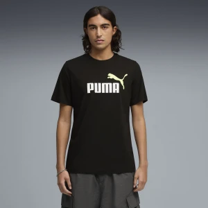 Zdjęcie produktu PUMA Męska koszulka Essentials z dwukolorowym logo No. 1, Odzież, Czarny