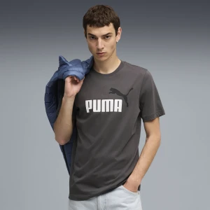Zdjęcie produktu PUMA Męska koszulka Essentials z dwukolorowym logo No. 1, Odzież, Szary,