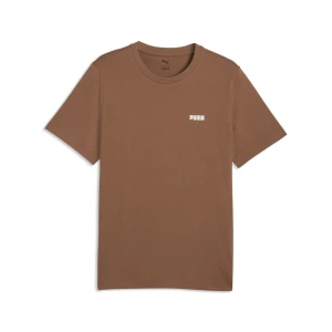 Zdjęcie produktu PUMA Męska koszulka Essentials z małym logo, Odzież, Brązowy