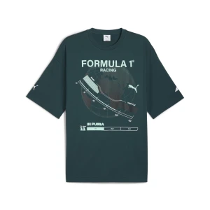 Zdjęcie produktu PUMA Męska koszulka F1® z grafiką, Odzież, Zielony