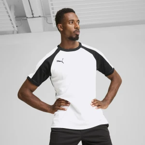 PUMA Męska koszulka IndividualLIGA, Odzież, Biały,