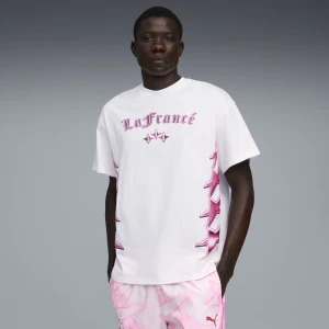 Zdjęcie produktu PUMA Męska koszulka LaFrancé HEEM Różowy, Odzież, Biały,