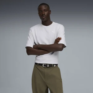 Zdjęcie produktu PUMA Męska koszulka o pudełkowym kroju WARDROBE ESS, Odzież, Biały