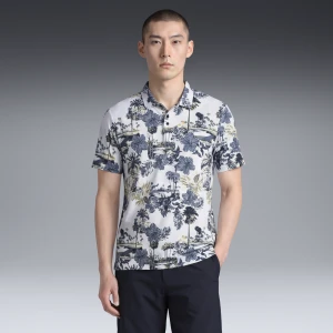 Zdjęcie produktu PUMA Męska koszulka polo CLOUDSPUN Palm Golf, Odzież, Biały