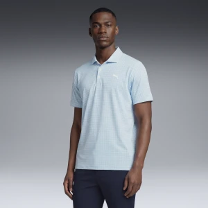 Zdjęcie produktu PUMA Męska koszulka polo do golfa CLOUDSPUN Mono Check, Odzież, Biały