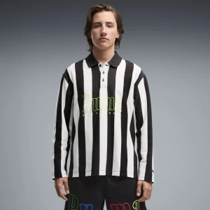 PUMA Męska koszulka polo rugby Memory Lane Referee, Odzież, Żółty