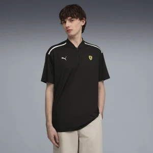 Zdjęcie produktu PUMA Męska koszulka polo Scuderia Ferrari Premium CLOUDSPUN, Odzież, Czarny