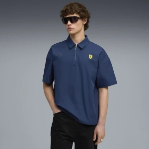Zdjęcie produktu PUMA Męska koszulka polo Scuderia Ferrari Premium, Odzież, Niebieski,