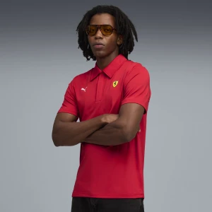 Zdjęcie produktu PUMA Męska koszulka polo Scuderia Ferrari Sportswear CLOUDSPUN, Odzież, Czerwony,
