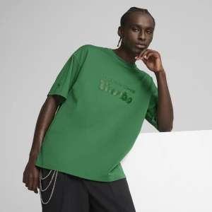 PUMA Męska koszulka Porsche Legacy Essentials, Odzież, Zielony,