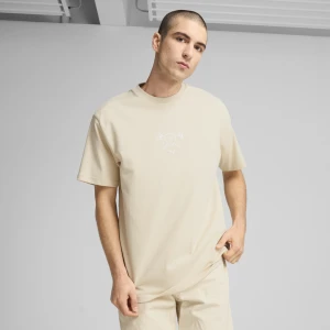 PUMA Męska koszulka Porsche Legacy Lifestyle z grafiką, Odzież, Biały,