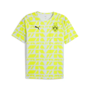 PUMA Męska koszulka przedmeczowa Borussia Dortmund, Akcesoria, Szary,