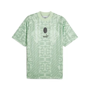 PUMA Męska koszulka retro ftblSTATEMENT AC Milan, Akcesoria, Zielony,