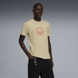 Zdjęcie produktu PUMA Męska koszulka Retro Washed z grafiką, Odzież, Beżowy