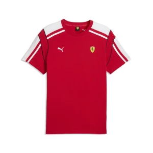 PUMA Męska koszulka Scuderia Ferrari MT7, Akcesoria, Czerwony,
