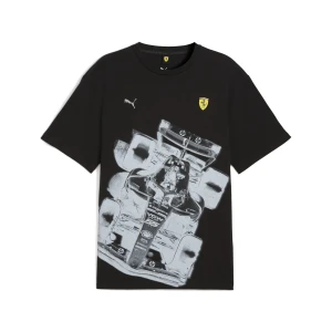 Zdjęcie produktu PUMA Męska koszulka Scuderia Ferrari Premium, Akcesoria, Czarny,