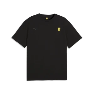 PUMA Męska koszulka Scuderia Ferrari Speed, Akcesoria, Czarny,