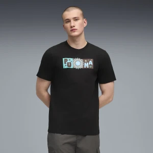 Zdjęcie produktu PUMA Męska koszulka Sunset Drive Graphic, Odzież, Czarny