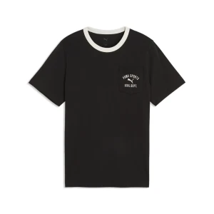 PUMA Męska koszulka Varsity, Odzież, Czarny