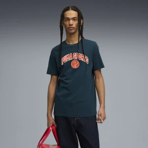 Zdjęcie produktu PUMA Męska koszulka Wardrobe Essentials Sports Legacy, Odzież, Zielony