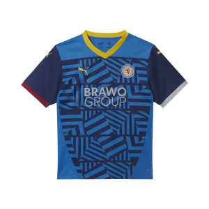 PUMA Męska koszulka wyjazdowa Eintracht Braunschweig 24/25, Akcesoria, Niebieski,