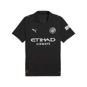 PUMA Męska koszulka wyjazdowa Manchester City 25/26, Akcesoria, Czarny,