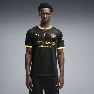 PUMA Męska koszulka wyjazdowa Manchester City 26 / 27, Akcesoria, Czarny