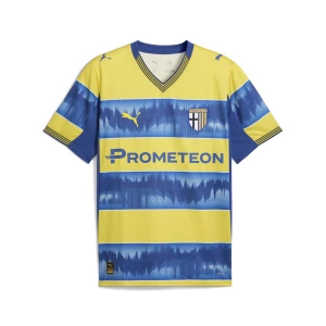 PUMA Męska koszulka wyjazdowa Parma Calcio, Akcesoria, Żółty,
