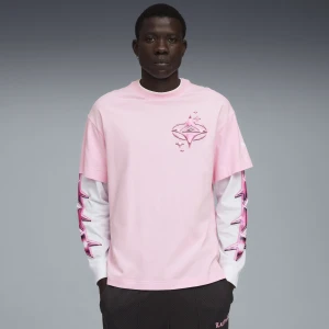 Zdjęcie produktu PUMA Męska koszulka z długim rękawem LaFrancé HEEM Różowy, Odzież