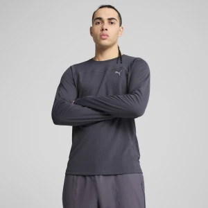 PUMA Męska koszulka z długim rękawem SEASONS, Odzież, Szary,