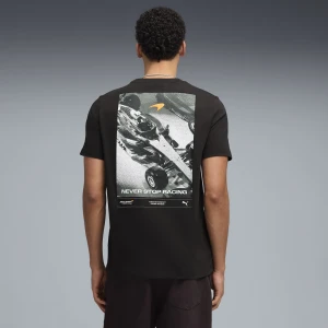 Zdjęcie produktu PUMA Męska koszulka McLAREN MASTERCARD F1 TEAM z grafiką, Odzież, Czarny