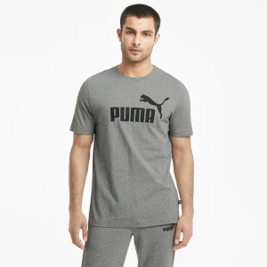 Zdjęcie produktu PUMA Męska koszulka z logo Essentials, Odzież, Szary