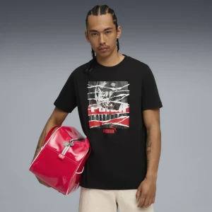 Zdjęcie produktu PUMA Męska koszulka z nadrukiem fotograficznym, Odzież, Czarny