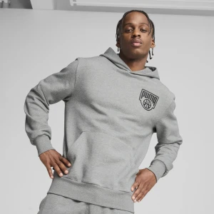 Zdjęcie produktu PUMA Męska koszykarska bluza z kapturem Posterize, Odzież, Szary