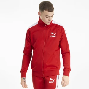 Zdjęcie produktu PUMA Męska kurtka dresowa Iconic T7, Odzież, Czerwony