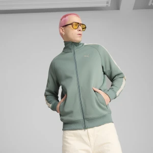 PUMA Męska kurtka dresowa T7 ALWAYS ON, Odzież, Zielony