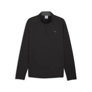 PUMA MÄ™ska kurtka golfowa Pure Grid z zamkiem pod szyjÄ…, Akcesoria, Czarny
