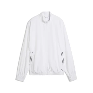 PUMA Męska kurtka golfowa wiatrówka, Odzież, Biały,