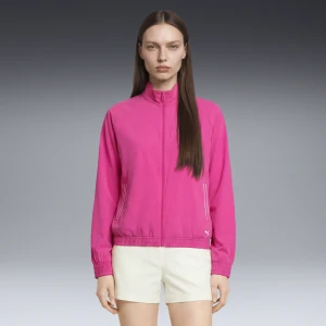 PUMA Męska kurtka golfowa wiatrówka, Odzież, Różowy,