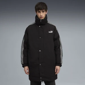 PUMA Męska kurtka ocieplana KING o kroju oversize, Odzież, Czarny,
